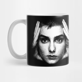 Petrusich Sinead O'Connor Vintage White Mug